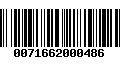 Código de Barras 0071662000486