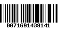 Código de Barras 0071691439141