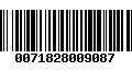 Código de Barras 0071828009087