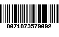 Código de Barras 0071873579092