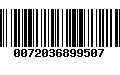 Código de Barras 0072036899507