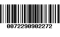 Código de Barras 0072290902272