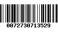 Código de Barras 0072730713529