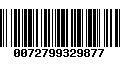 Código de Barras 0072799329877