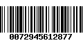 Código de Barras 0072945612877