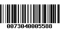 Código de Barras 0073040005588