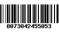 Código de Barras 0073042455053