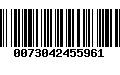 Código de Barras 0073042455961