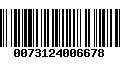 Código de Barras 0073124006678