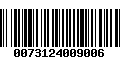 Código de Barras 0073124009006