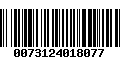 Código de Barras 0073124018077