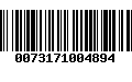 Código de Barras 0073171004894