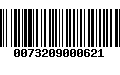 Código de Barras 0073209000621