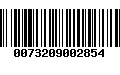 Código de Barras 0073209002854