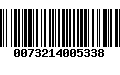 Código de Barras 0073214005338