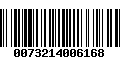 Código de Barras 0073214006168