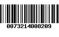 Código de Barras 0073214008209