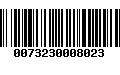 Código de Barras 0073230008023