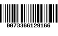 Código de Barras 0073366129166