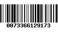 Código de Barras 0073366129173