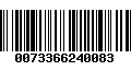 Código de Barras 0073366240083