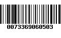 Código de Barras 0073369060503