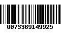 Código de Barras 0073369149925