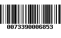 Código de Barras 0073390006853