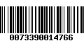 Código de Barras 0073390014766