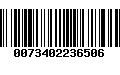 Código de Barras 0073402236506