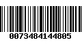 Código de Barras 0073484144805