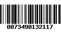 Código de Barras 0073490132117