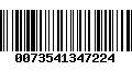 Código de Barras 0073541347224