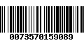 Código de Barras 0073570159089