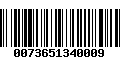 Código de Barras 0073651340009