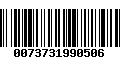 Código de Barras 0073731990506