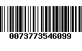 Código de Barras 0073773546099