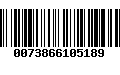 Código de Barras 0073866105189