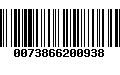 Código de Barras 0073866200938