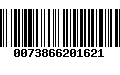 Código de Barras 0073866201621