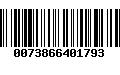 Código de Barras 0073866401793