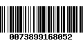 Código de Barras 0073899168052