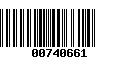 Código de Barras 00740661