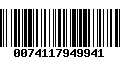 Código de Barras 0074117949941