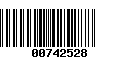 Código de Barras 00742528