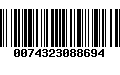 Código de Barras 0074323088694