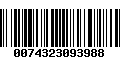 Código de Barras 0074323093988