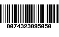 Código de Barras 0074323095050