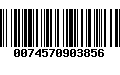 Código de Barras 0074570903856