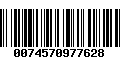 Código de Barras 0074570977628